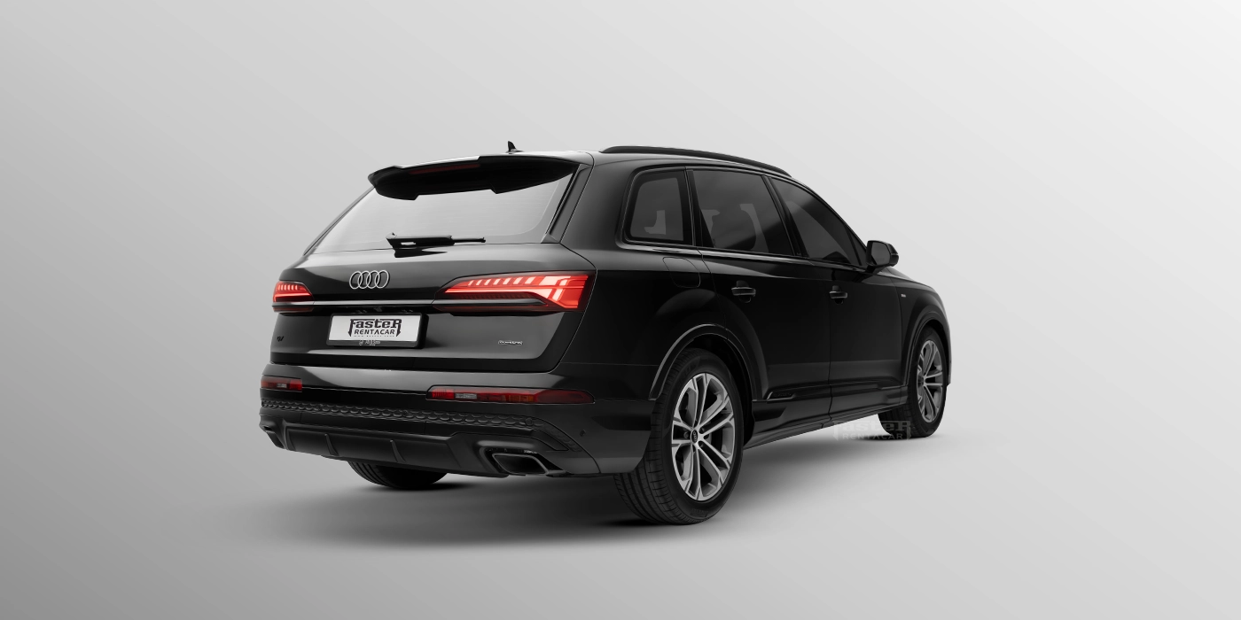 Audi Q7 2025  Exterior Back Side View